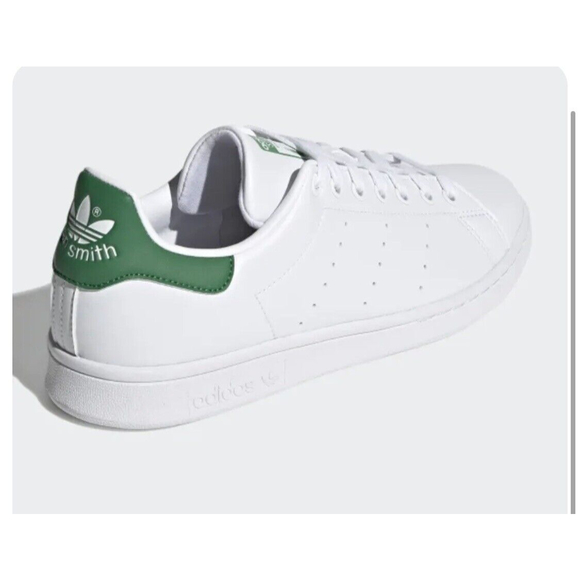 Sold Adidas Originals mens Stan Smith FX 5502 White/Green Mens 8/41.3 5/19 - Picture 2 of 8